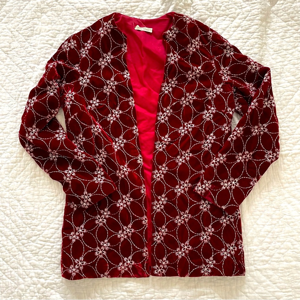 Vintage lord&taylor velvet jacket
